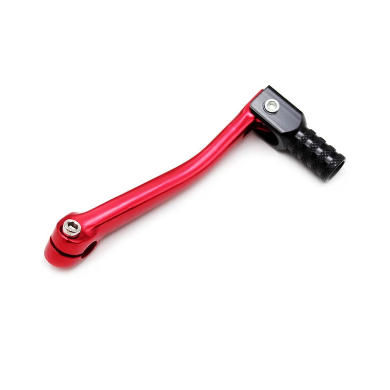 PRO BAT Folding Gear Shifter Shift Lever CNC Aluminum Gear Shifter Shift Lever for Motorcycle ATV Apollo SSR 125cc kayo Dirt 110cc 150cc 160cc KLX CRF50 Bike Pit Bike Black&Red - Image 4